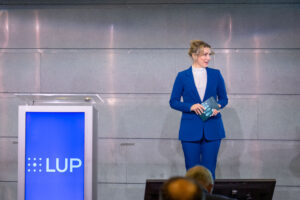 Digitaliseringsminister Karianne Tung la frem sine visjoner for digitalisering i Norge og pekte på Innovative anskaffelser som sentralt verktøy.